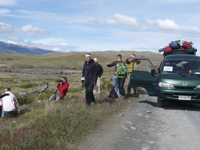 Hinfahrt mit lauter Touris